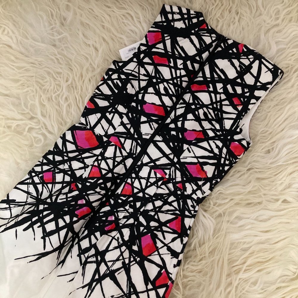 MILLY Printed Mini Dress - Picture 10 of 10
